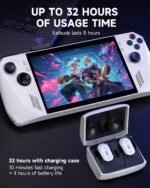 AOC Wireless Gaming Earbuds for PS5 PC Switch, 2.4GHz USB-C Dongle ACT3512 - Image 7