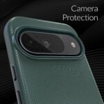 Crave for Google Pixel 9 Case and Pixel 9 Pro Case, Shockproof Protection Dual Layer Cover (6.3 inch) - Forest Green - Image 3