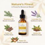 Vitality Extracts Hair Envy - Natural Hair Growth Serum - 100% Pure Essential Oils, 15 Plant Extracts, No Synthetics, No Parabens - Strengthen Hair, Minimize Breakage, Stimulate Follicles - Image 2