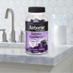 Airborne Elderberry + Zinc & Vitamin C Gummies For Adults, Immune Support Vitamin D & Zinc Gummies With Powerful Antioxidant Vitamins C D & E - 50 Gummies, Elderberry Flavor - Image 9