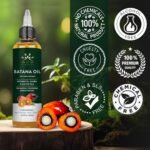 AVD ORGANICS Batana Oil for Hair Growth 4.05 fl oz | Dr Sebi Organic Raw Batana Oil from Honduras | 100% Pure & Natural for thicker & stronger Hair | Ideal for Men & Women | 120ML - Image 8