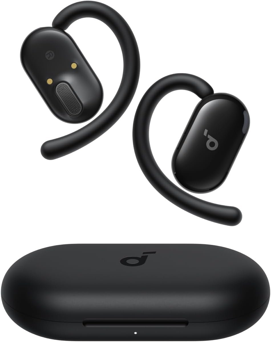 517WiAmP8qL._AC_SL1500_.jpg Soundcore V20i by Anker Open Ear Earbuds, Open Ear Headphones True Wireless - Image 1