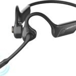 MONODEAL
Bone
Conduction
Headphones
with
Mic,Open
Ear
Headphones
Wireless