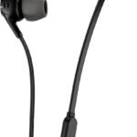 HyperX Cloud Earbuds II – 14mm Drivers, Four Eartips, Hard-Shell Carrying Case, Low-Profile 90° Plug, 3.5mm Plug, Built-in Microphone, Multi-Function Button, PC, Mobile, Nintendo Switch – Black