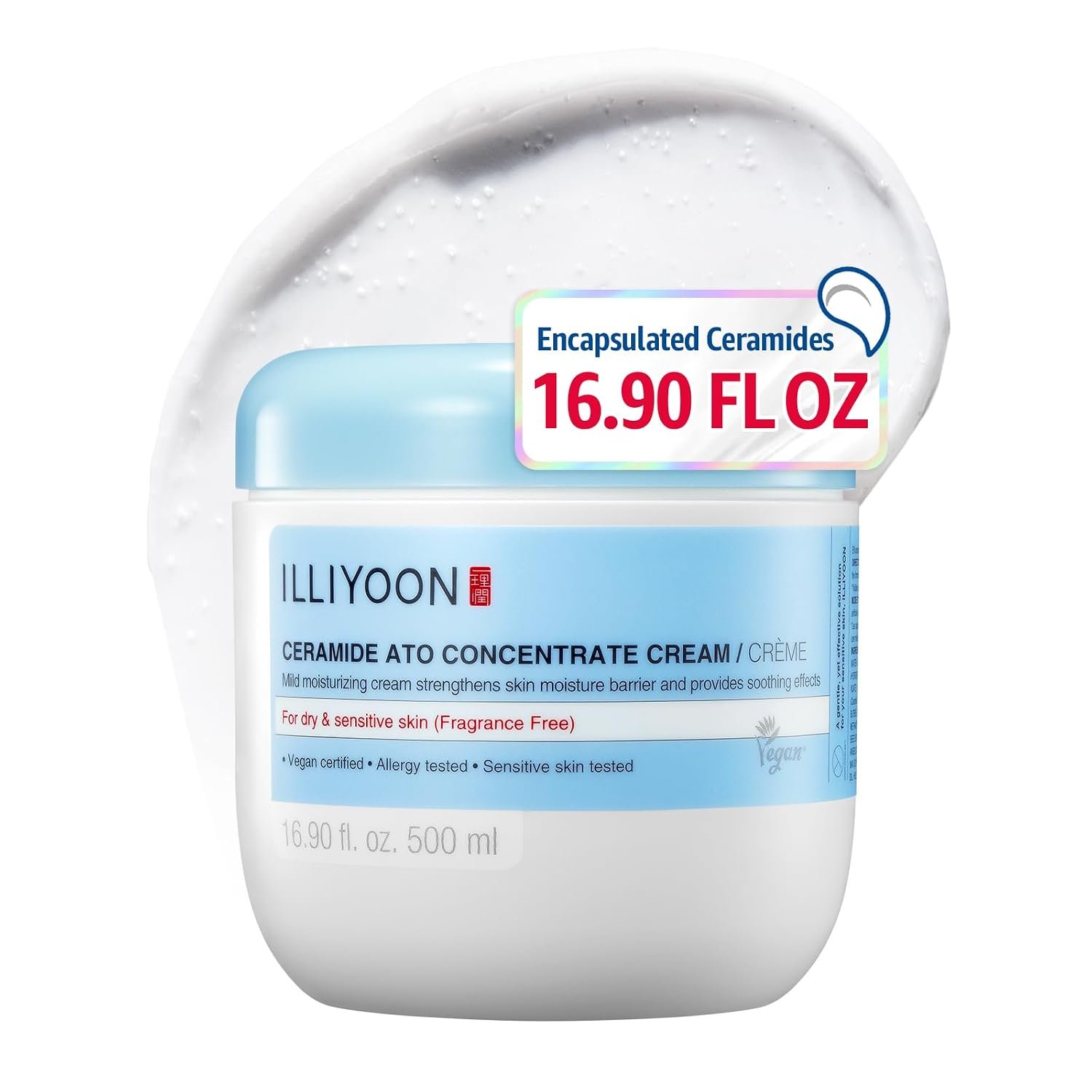 6115NxAAqbL._SL1500_.jpg Illiyoon Ceramide Ato Concentrate Cream 500ml(16.9oz) - Image 1