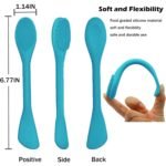 RamPula Pore Brush & Face Mask Applicator, Lymphatic Drainage Brush | Face Scrubber, Silicone Jelly Brush for Deep Pore Cleansing, Face Brush for Lymphatic Drainage Massager, Applicator for Mud, Clay - Image 7