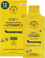 Beekeeper's Naturals Kid's Immune Liposomal Vitamin C, Mixed Berry, 12 Ct