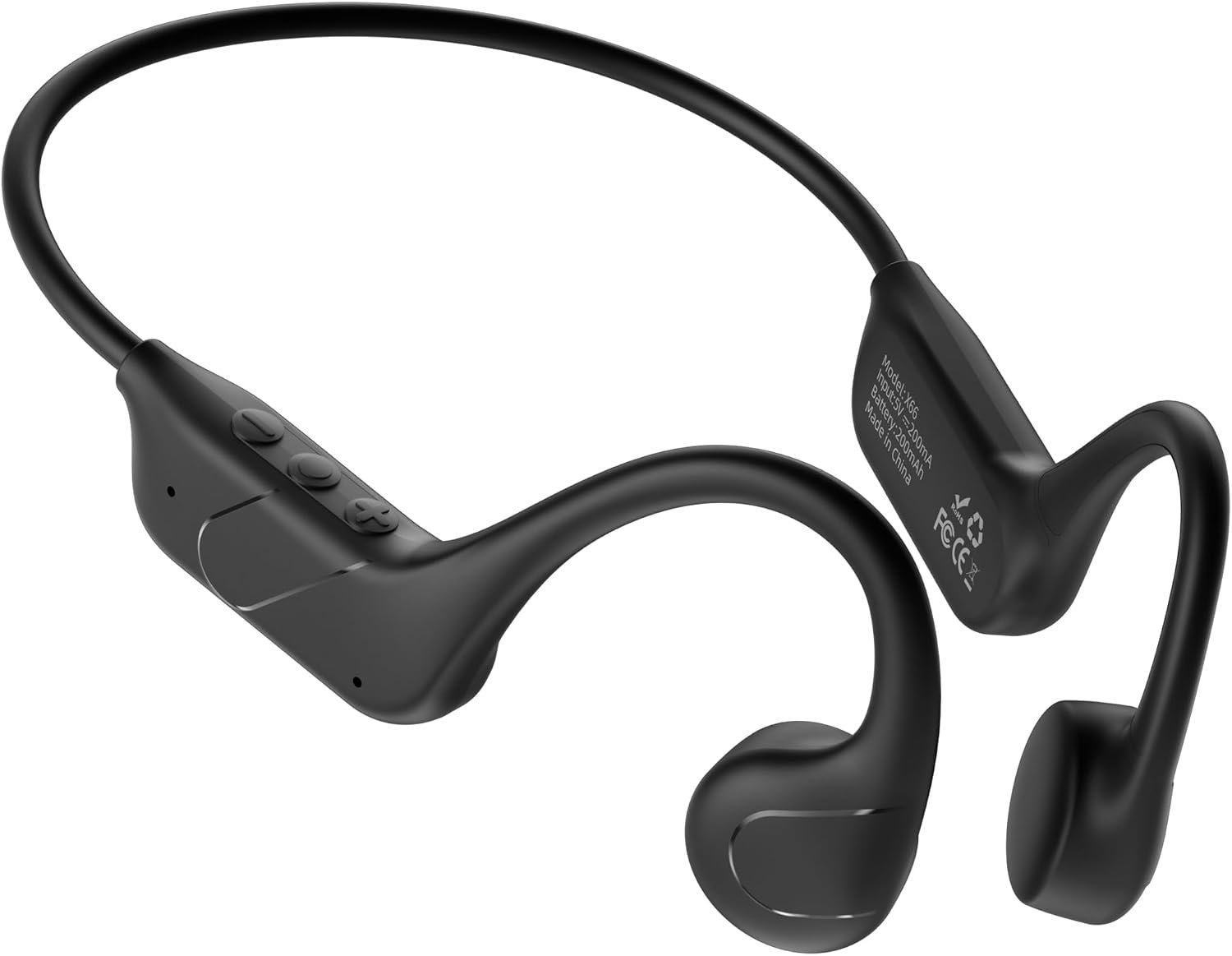 617v1TDJ4cL._AC_SL1500_.jpg Bone Conduction Headphones Upgrade Bluetooth 6.0 Open Ear Earbuds with Mic, Balanced Audio, Reduced Sound Leakage, IP54 Waterproof Secure Fit, Wireless Sports Headphones for Running, Workout & Cycling - Image 1