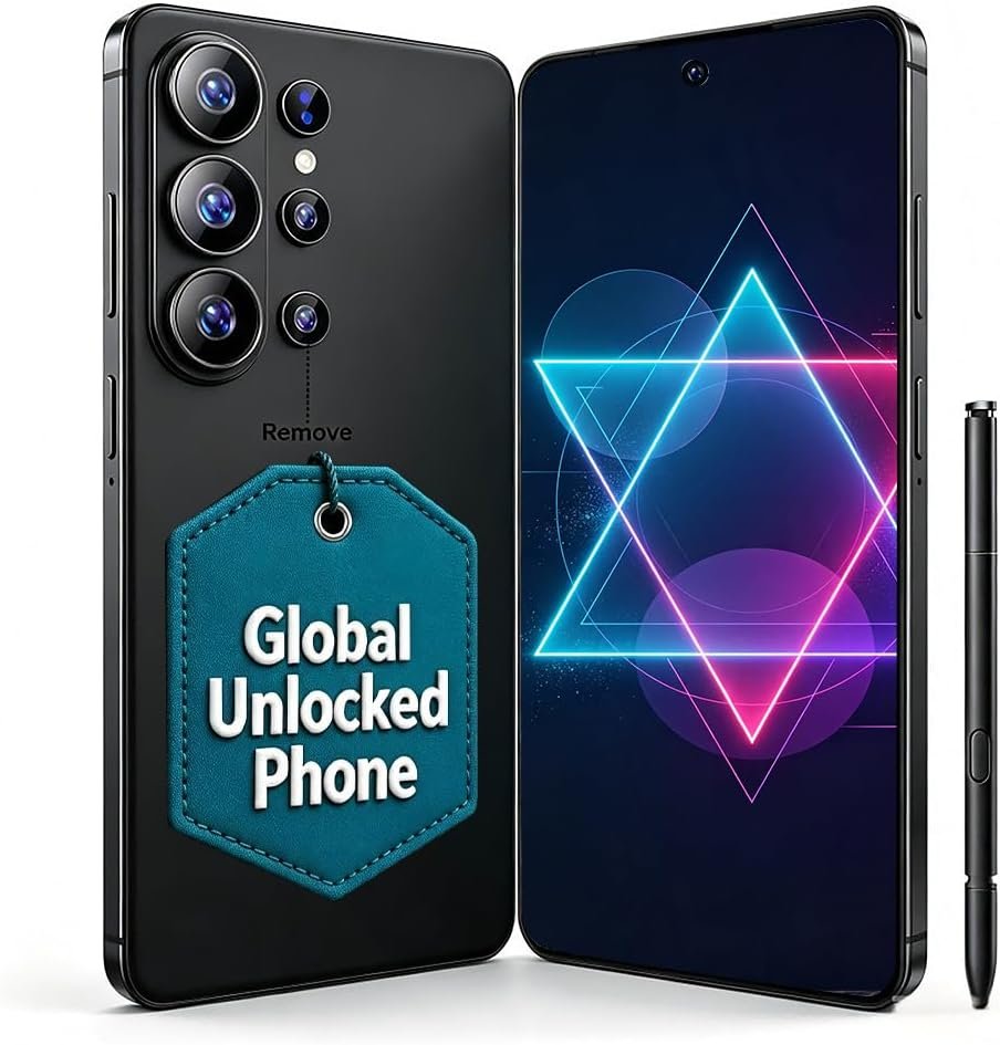 618XKJpxF3L._AC_SL1000_.jpg Global Unlocked Phone i26 Ultra 5G Android Smartphone 512GB Cell Phone - Image 1