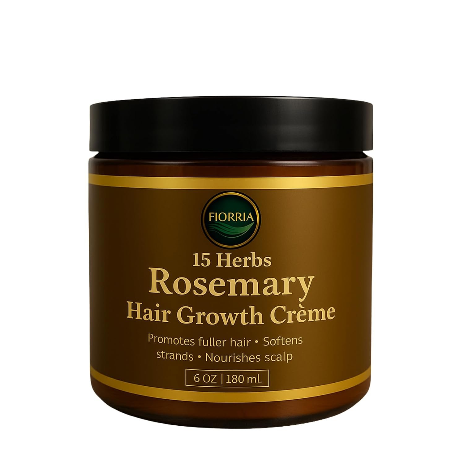 619ZulSDwyL._SL1500_.jpg Rosemary Hair Growth Crème – Strengthens Roots, Reduces Shedding, Deeply Moisturizes & Nourishes Scalp – Vegan, Natural Hair Growth Treatment – 6 oz - Image 1