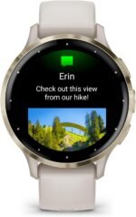 Garmin Venu® 3S, Premium Fitness Smartwatch, 41mm, Ivory - Image 2
