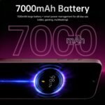 Huness 18 PM 16+1TB 7000mAh Battery 5G Unlocked Cell Phone (Burgundy Red) - Image 2