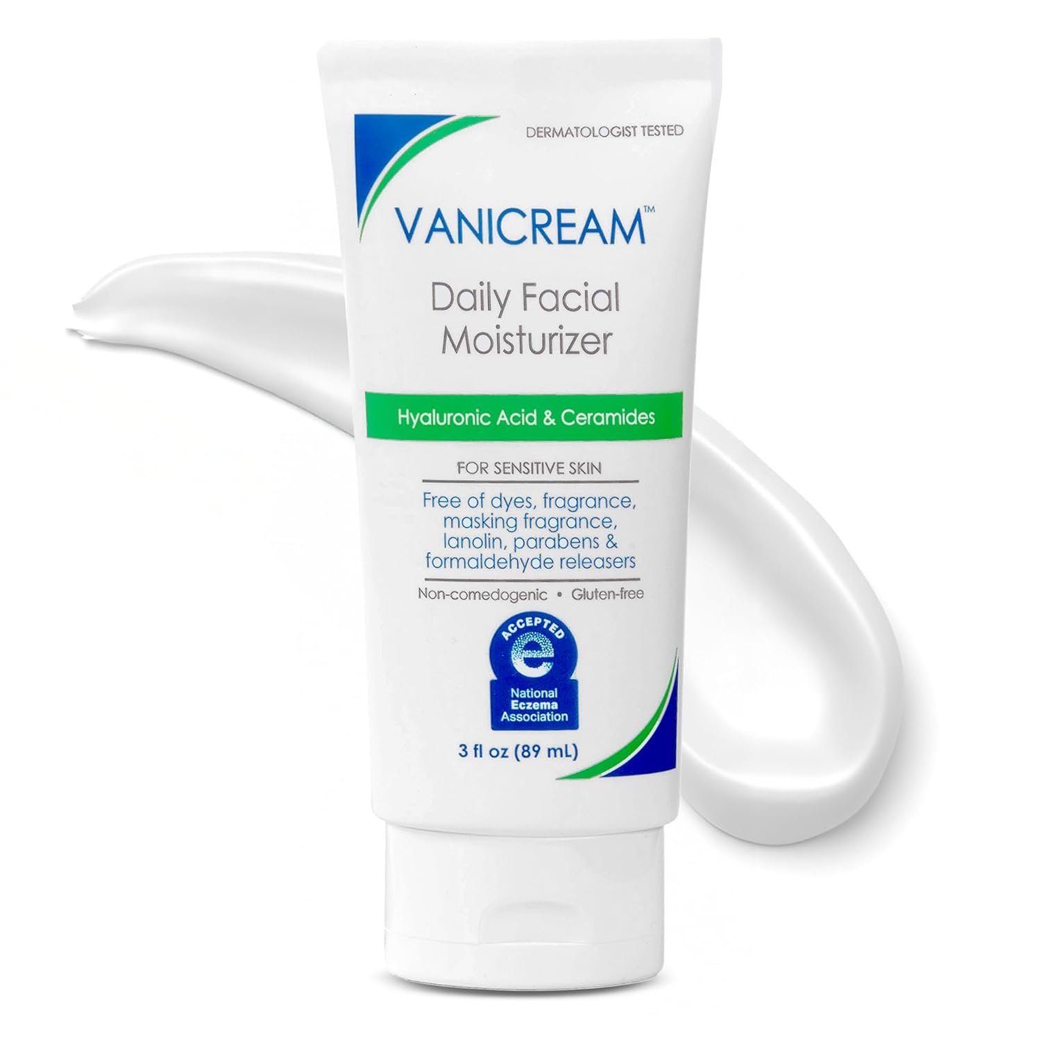 61KvPxEVJlL._SL1500_.jpg Vanicream Daily Facial Moisturizer, Lightweight, Non-Greasy, 3 Fl Oz - Image 1