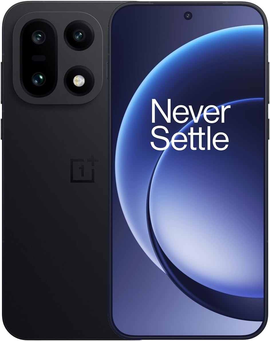 61MZPmFWEYL._AC_SL1405_.jpg OnePlus 15, 12GB RAM + 256GB Storage, Dual-SIM, Unlocked Android Smartphone, Snapdragon 8 Elite Gen 5, 7300mAh Battery, Infinite Black - Image 1