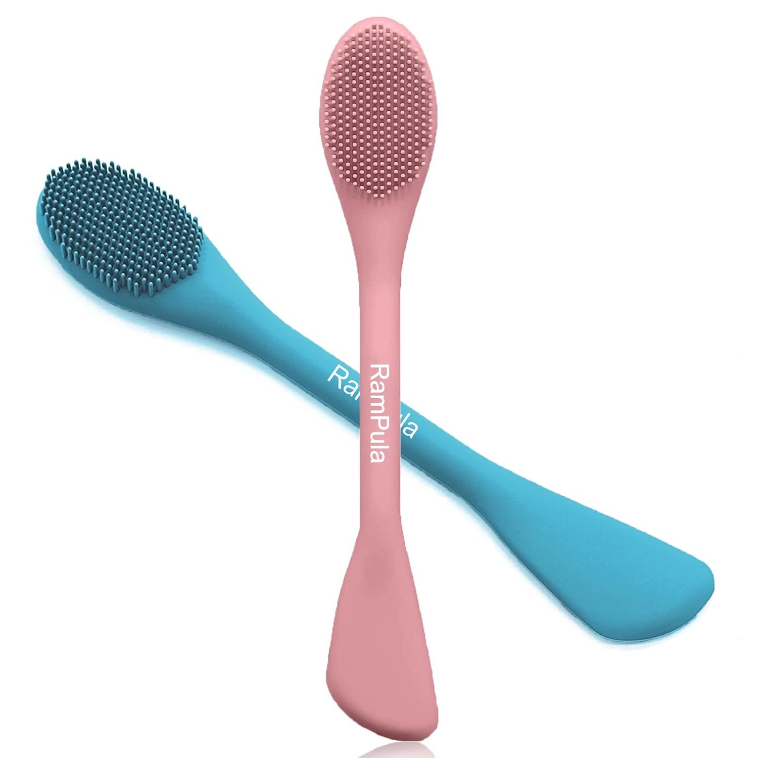 61Mzpuu4UtL._SL1500_.jpg RamPula Pore Brush & Face Mask Applicator, Lymphatic Drainage Brush | Face Scrubber, Silicone Jelly Brush for Deep Pore Cleansing, Face Brush for Lymphatic Drainage Massager, Applicator for Mud, Clay - Image 1