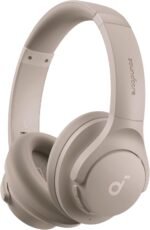 Soundcore by Anker Q20i Hybrid Active Noise Cancelling Headphones, Taupe