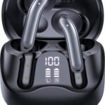 Wireless Earbuds, Bluetooth Headphones Noise Canceling, 6 Mics ENC Ear Buds