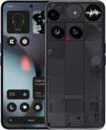 Nothing Phone (3) Cell Phone, 5G Unlocked Phones 512GB, Android 15, Snapdragon 8s Gen4, AI Mobile Phones with Four 50MP Cameras & AMOLED Display, 5150mAh, Glyph Interface, Smartphone Black