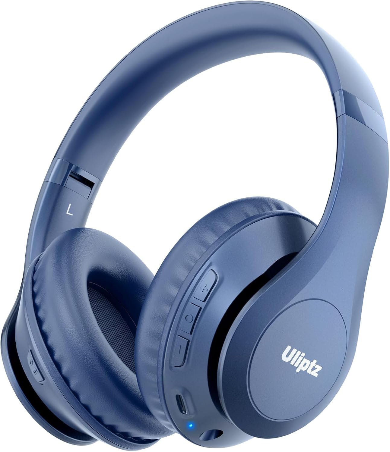 61c3DiN-iJL._AC_SL1500_.jpg Uliptz Bluetooth Headphones Over Ear, Wireless HiFi Stereo Foldable Headset - Image 1