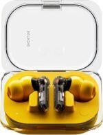 Nothing Ear (a) Wireless Earbuds, 45dB Hybrid Noise Cancelling Earbuds, Hi-Res Audio, Advanced Equaliser, Dual Connect, 6 Mics, 42.5H Playtime Ear Buds Wireless Bluetooth, Yellow