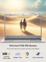 BLUEING 15.6 inch Laptop, Pentium CPU Up to 3.4GHz, 8GB RAM 256GB SSD - Image 4