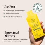 Beekeeper's Naturals Kid's Immune Liposomal Vitamin C, Mixed Berry, 12 Ct - Image 3