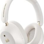 Monster Persona 6th ANC Active Noise Cancelling Headphones, Bluetooth Headphones Over Ear with Bluetooth 6.0, 60H Playtime, HiFi Stereo Audio, 3 EQ Modes, Wireless Headphones for Work Travel, White