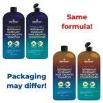 First Botany, Peppermint Rosemary Hair Regrowth and Anti Hair Loss Shampoo and Conditioner Set - Daily Hydrating, Detoxifying, Volumizing Shampoo and Fights Dandruff For Men and Women 16 fl oz x 2 - Image 5