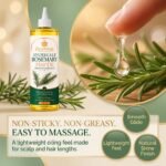 Rosemary Hair Oil with Scalp Applicator, Biotin, 7 Fl Oz - Image 2