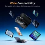 Bluetooth Headset, Bluetooth Earpiece, Wireless Headset with Mic for Work - Image 8