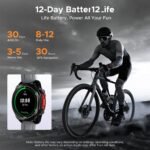 Anywise W1 Pro Mens Smart Watch, 5ATM Dual-Band GPS Offline Maps - Image 6