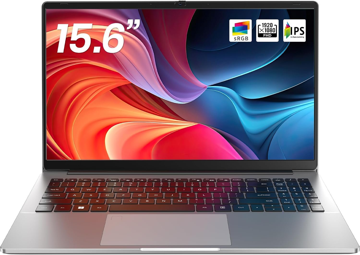 714Uul0F54L._AC_SL1500_.jpg 15.6 Inch Laptop Computer, N4020, 4GB DDR4 RAM, 128GB eMMC,with Windows 11 - Image 1