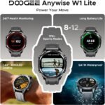 ANYWISE W1 LITE Smart Watches for Men, 1.43''AMOLED Mens Smart Watch for Android/iOS, 5ATM Waterproof Fitness, 170+ Sports Modes, Answer/Make Calls/12 Days Battery/Heart Rate/Sleep Monitor - Image 2