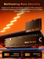 XNQ Laptop Computer, 18 Inch Gaming Laptop 2026, Window 11 Pro Lap Top PC, Core i5-1038NG7, 16GB RAM 1TB TF Expand, 512GB SSD, 1080p FHD IPS, Fingerprint, Wifi6 Business, School, Work, Student, Kids - Image 7