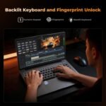 2026 Flagship 15.6" Gaming Laptop | AMD Ryzen 7 6800H | 24GB DDR5 RAM | 512GB NVMe SSD | 8C/16T Up to 4.7GHz | Wins 11 Pro | Backlit Keyboard Fingerprint | Lightweight 3.5lb | 2-Year Warranty - Image 8