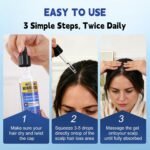 8 Pack 5% Minoxidil Hair Growth Treatment for Men and Women, Extra Strength Minoxidil Liquid Solution for Thicker, Fuller Hair, Beard Growth Serum, Biotin & Castor Oil Enriched,8 Month Supply - Image 5