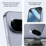 Google Pixel 10 Pro - Unlocked Smartphone with Gemini - Porcelain - 128 GB - Image 3