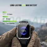 Military Smart Watch for Men with 100-Day Standby/Flashlight/Compass - Image 2