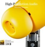 Nothing Ear (a) Wireless Earbuds, 45dB Hybrid Noise Cancelling Earbuds, Hi-Res Audio, Advanced Equaliser, Dual Connect, 6 Mics, 42.5H Playtime Ear Buds Wireless Bluetooth, Yellow - Image 3