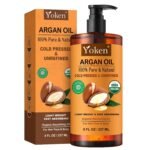Yoken USDA Argan Oil 8oz, Cold Pressed Unrefined Moroccan Oil for Hair - Image 8