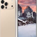 Ecshock 17PM Unlocked Phone | Cell Phone Android 15.0 | 16+512GB Smartphone| 6.99" HD Display | Long Battery Life 7000mAh | 68+108MP Zoom Camera| Fingerprint Lock | with Dual SIM (Gold)