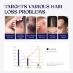 Hair Growth Serum, Biotin & Rice Water & Caffeine, Hair Growth Spray for Men & Women, Hair Oils for Hair Growth - Hair Thinning, Hair Regrowth, Fuller Hair, Enriched with Seven Herbal Extracts - Image 2