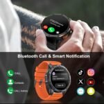 Military Smart Watch for Men, Built-in GPS, 30-day standby, 1.43" AMOLED - Image 3