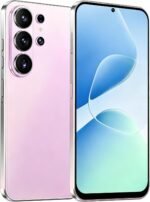 4G Unlocked Smartphone, 6.6" InCell HD Display, 4GB RAM + 32GB ROM Expandable to 256GB, 16MP+13MP Camera, Android 12, Dual SIM + MicroSD Slot, Face Unlock, Type-C with OTG (Pink)