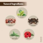 Homeda 5in1 Amla Reetha Shikakai Bhringraj Hibiscus Hair Powder 1.75oz x 5 - Image 4