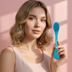 RamPula Pore Brush & Face Mask Applicator, Lymphatic Drainage Brush | Face Scrubber, Silicone Jelly Brush for Deep Pore Cleansing, Face Brush for Lymphatic Drainage Massager, Applicator for Mud, Clay - Image 2