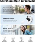 Soundcore V20i by Anker Open Ear Earbuds, Open Ear Headphones True Wireless - Image 7