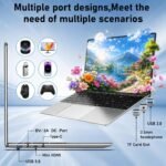 2026 Laptops Computer,15.6" Windows 11 Pro Laptop with Office 365 included,8GB RAM 256GB SSD,Intel Pentium Process,6H Battery,Mini HDMI,cam|Mic,Portable Thin Lap Top for College Student Business Work - Image 7