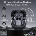 Wireless Earbuds, Bluetooth Headphones Noise Canceling, 6 Mics ENC Ear Buds - Image 6