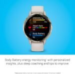 Garmin Venu® 3S, Premium Fitness Smartwatch, 41mm, Ivory - Image 4